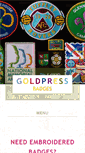 Mobile Screenshot of goldpress.co.uk